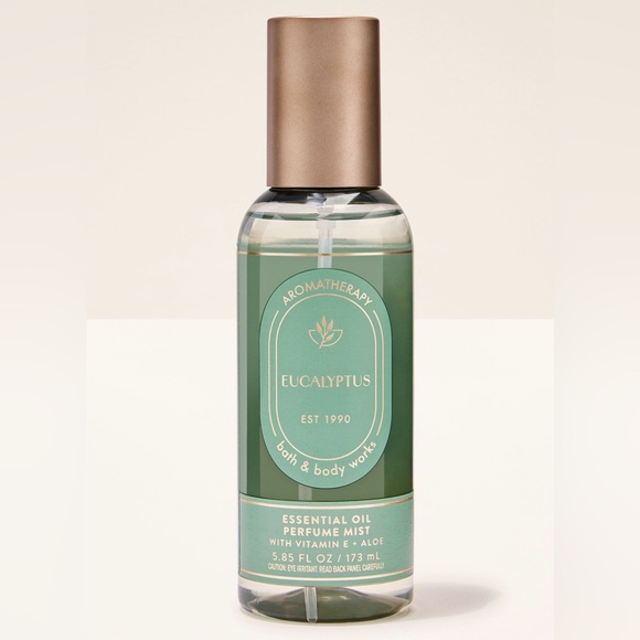 Bath & Body Works Eucalyptus 4 Piece Set - 3 Wick Candle, Soap, Spray and Bag - Picture 10 of 16